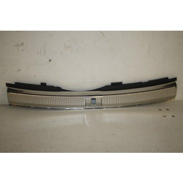 Bekleding afsluitplaat achter zwart/edelstaal Audi A6, S6, RS6 Avant Bj 11-18