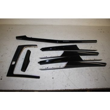 Set interieurlijsten compleet zwart-hoogglanzend Audi Q5, SQ5 Bj 17-heden