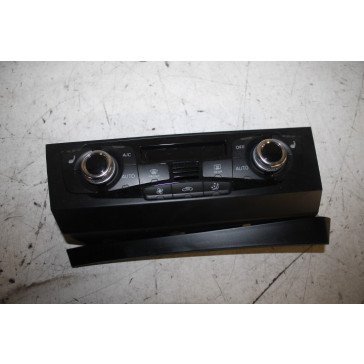 Climatronic paneel chroomglans/zwart ENGELS Audi A4, S4, RS4, A5, S5, RS5, Q5, SQ5 Bj 12-17