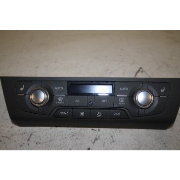 Climatronic paneel zwart Audi A6, S6 Bj 11-14