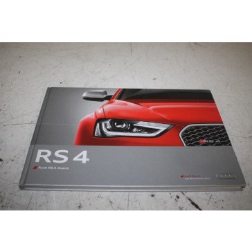Catalogus duitstalig Audi RS4 Bj 12-16