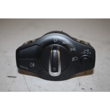 Multischakelaar verlichting zwart/alu Audi A4, S4, RS4, RS5, Q5 Bj 08-16