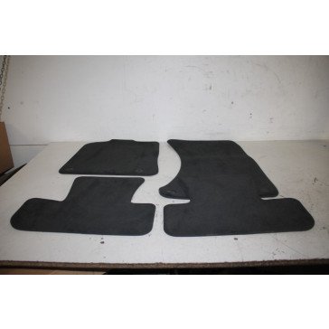 1 set vloermatten voor+achter zwart Audi Q5, SQ5 Bj 09-17