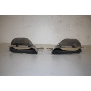 Set sierstukken uitlaateindpijpen Audi A6, A7 Bj 15-18