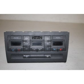 Climatronic paneel zwart Audi A4, S4 Bj 03-08