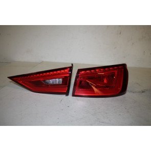 Set LED achterlichten Audi A3, S3 Limousine, Cabriolet Bj 13-16