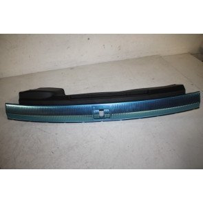 Bekleding afsluitplaat achter edelstaal alu/zwart Audi Q7, SQ7 Bj 16-heden