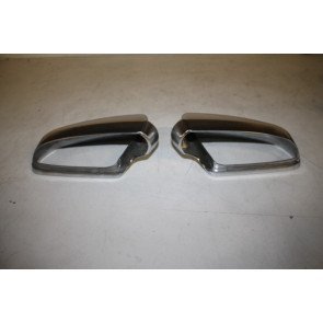 Set afdekkappen spiegels aluminium Audi A3, S3, A4, S4, A6, S6 Bj 03-09