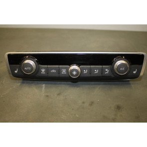Climatronic paneel zwart/alu Audi Q2, SQ2 Bj 17-heden