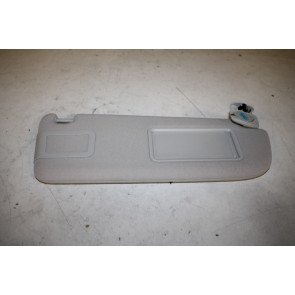 Zonneklep met spiegel en afdekschuif rechts sterzilver Audi A6, S6, RS6 Bj 05-11