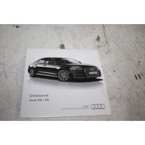 Cd-rom bedieningshandleiding Audi A6, S6 Avant, Allroad Bj 15-18