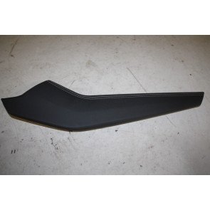 Zijbekleding middenconsole leer links zwart/rotsgrijs Audi Q5, SQ5 Bj 17-heden