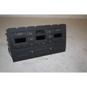 05109236 - 8E0820043BL5PR - Climatronic paneel zwart Audi A4, S4, RS4 Bj 03-09