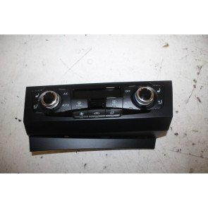 Climatronic paneel chroomglans/zwart Audi A4, S4, RS4, A5, S5, RS5, Q5, SQ5 Bj 10-17