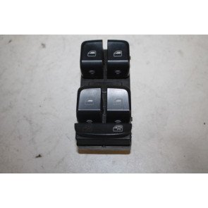 Schakelaar elektr. ruitmechanisme zwart Audi A4, S4, A5, S5, Q5 Bj 08-12