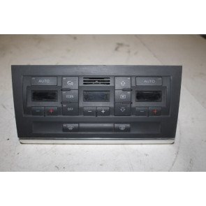 Climatronic paneel zwart Audi A4, S4 Bj 03-08