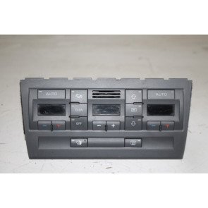 Climatronic paneel zwart Audi A4, S4, RS4 Bj 03-09