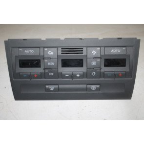 Climatronic paneel zwart Audi A4, S4, RS4 Bj 03-09