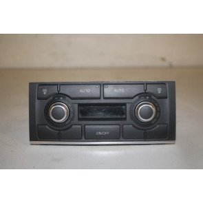 Climatronic paneel zwart Audi A8, S8 Bj 03-10
