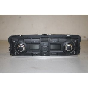 Climatronic paneel zwart Audi A8, S8 Bj 03-10
