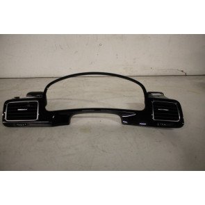 Afdekking instrumenten zwart/aluminium Volkswagen Touareg Bj 15-18