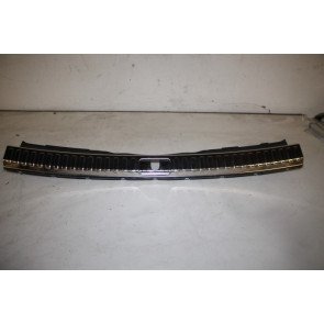Bekleding afsluitplaat achter kunststof/edelstaal zwart Audi A6, S6, RS6 Avant Bj 19-heden