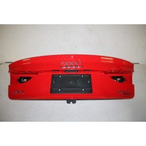 Achterklep briljantrood Audi A3, S3 Limousine Bj 13-20