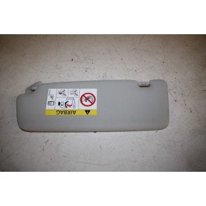 Zonneklep met spiegel en afdekschuif rechts maanzilver div. Audi modellen Bj 11-18