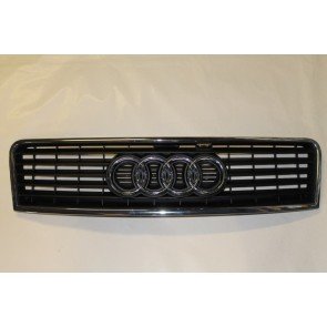 Grille zwart Audi A6, S6 Bj 02-05