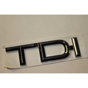 TDI embleem chroom achterkant Audi 100, A6 Bj 