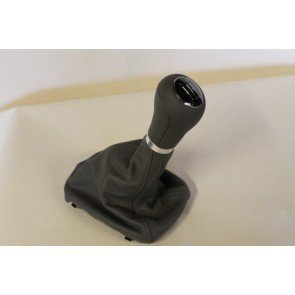 Schakelpook met hoes leer donkergrijs Audi A6, S6 Bj 02-05