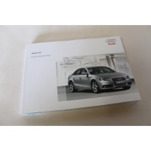 Instructieboekje nederlandstalig Audi A4 Sedan Bj 07-11
