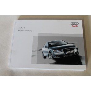 Instructieboekje duitstalig Audi A4 Sedan Bj 04-07