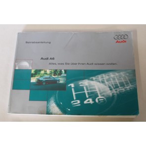 Instructieboekje duitstalig Audi A6 Sedan Bj 97-01