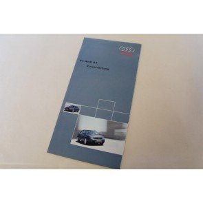 Beknopte handleiding duitstalig Audi A4 Sedan Bj 01-04