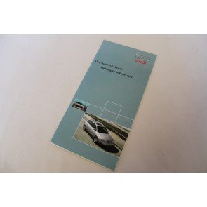 Beknopte handleiding nederlandstalig Audi A4 Avant Bj 01-04