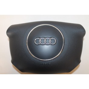 0555007 - 8P0880201D6PS - Airbag-eenheid stuurwiel zwart div. Audi modellen Bj 00-07