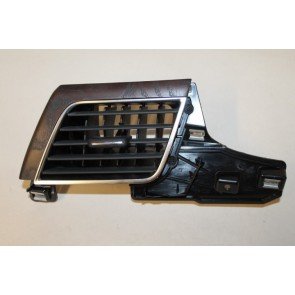 Luchtrooster LV zwart/chroom Audi A8, S8 Bj 10-13