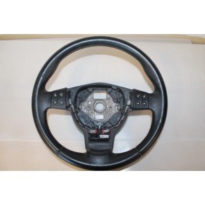 0557267 - 5P0419091KRZM - Multifunctiestuurwiel leer zwart Seat Leon Bj 06-10