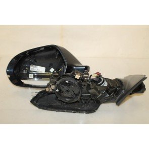 Buitenspiegel elektrisch. links blauw Audi A6, S6, RS6 Bj 11-heden