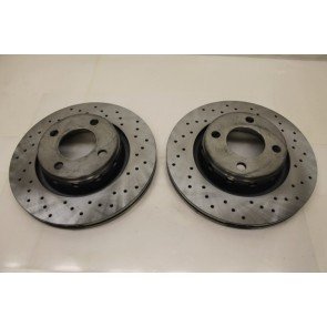 Set zimmermann remschijven Sport voorzijde Audi 80, Cabriolet, Coupe Bj 89-00
