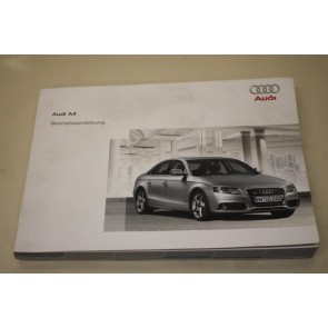 Instructieboekje duitstalig Audi A4 Sedan Bj 08-12