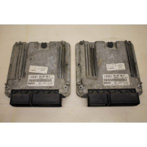 Set Regelapparaten dieselmotor 4.0 V8 TDI Audi A8 Bj 03-07