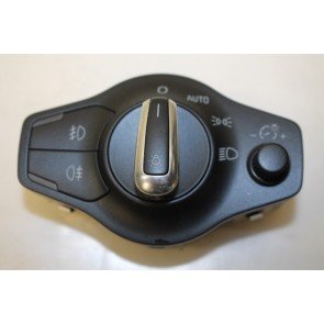 Multischakelaar verlichting zwart Audi A4, S4, A5, S5, Q5 Bj 08-heden