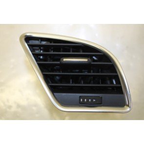 Luchtrooster RV zwart Audi A4, S4, A5, S5, RS5 Bj 08-heden