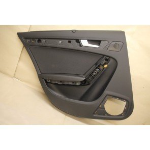 Portierbekleding LA stof zwart Audi A4, S4, Allroad Bj 08-heden