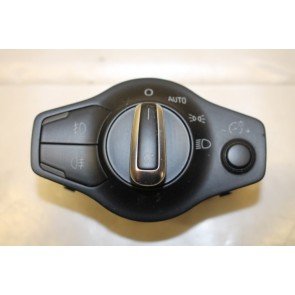 Multischakelaar stads-en dimlicht zwart Audi A4, S4, A5, S5 Bj 08-12