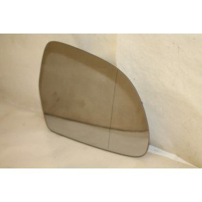Spiegelglas (groothoek) met draagplaat rechts div. Audi modellen Bj 08-13