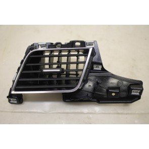 Luchtrooster LV zwart/chroom Audi A8, S8 Bj 10-heden