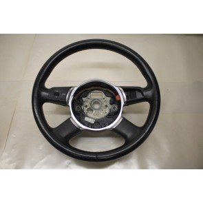 Multifunctiestuurwiel leer zwart Audi A8 Bj 03-07